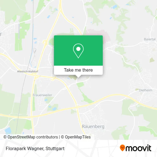 Florapark Wagner map