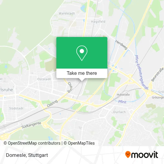 Domesle map