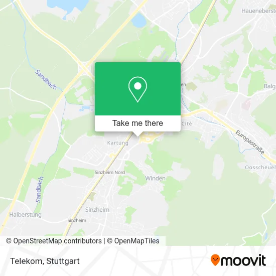 Telekom map