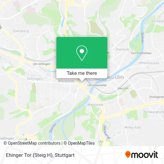 Ehinger Tor (Steig H) map