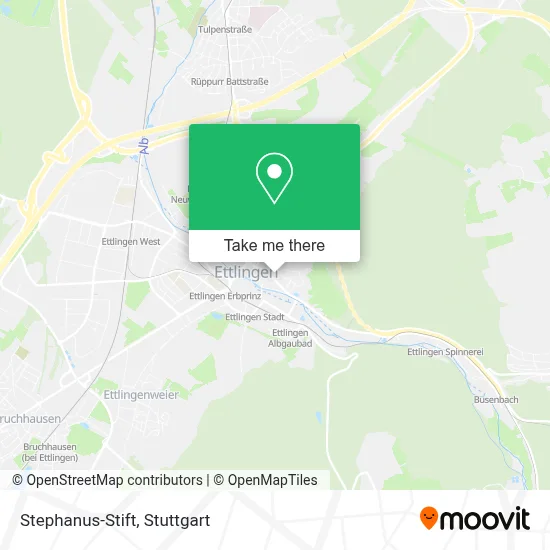 Stephanus-Stift map