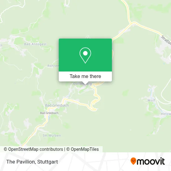 Le Pavillon map