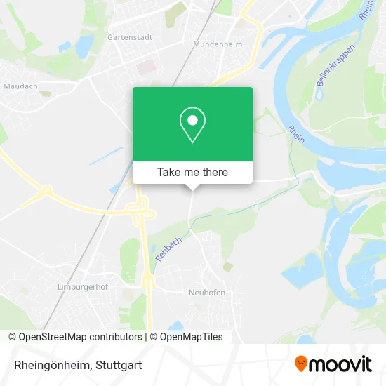 Rheingönheim map