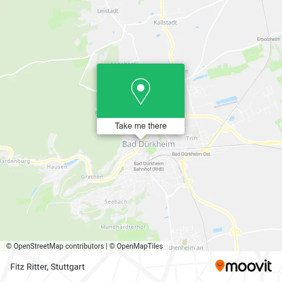 Fitz Ritter map