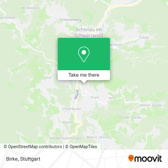 Birke map