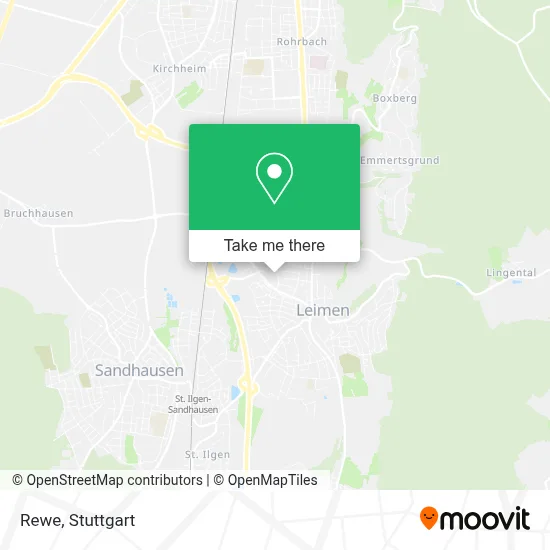 Rewe map