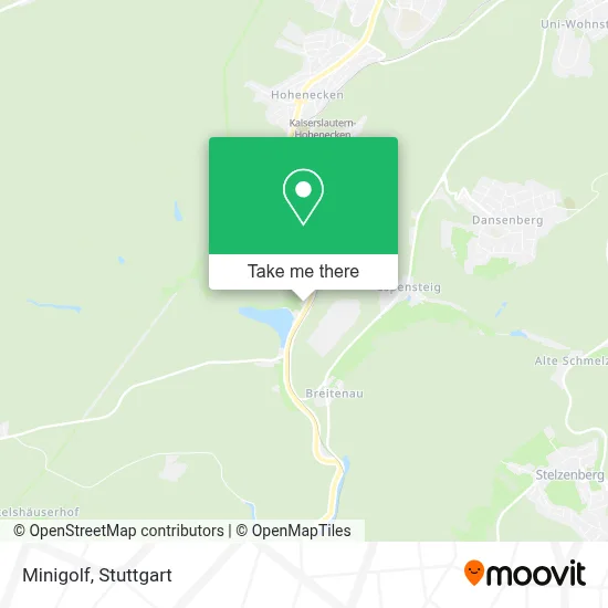 Minigolf map