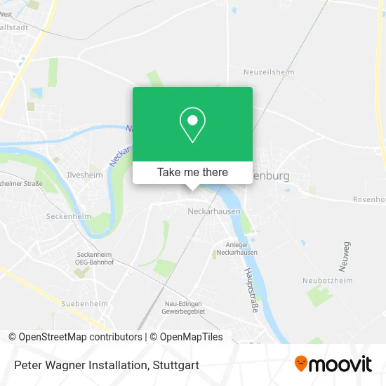 Peter Wagner Installation map