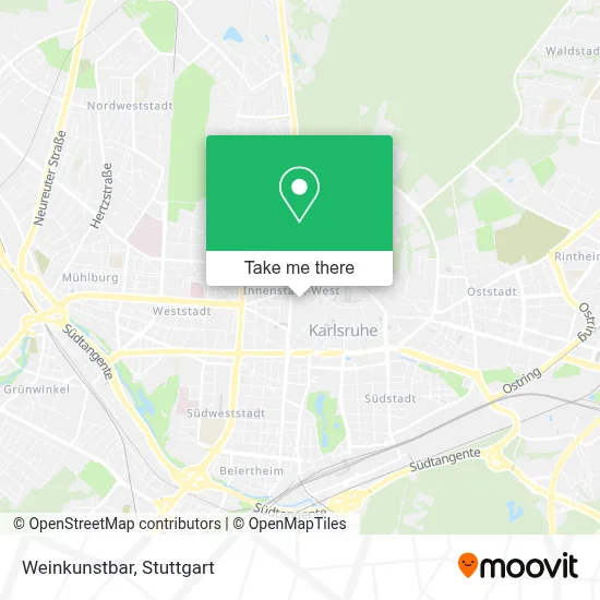 Weinkunstbar map