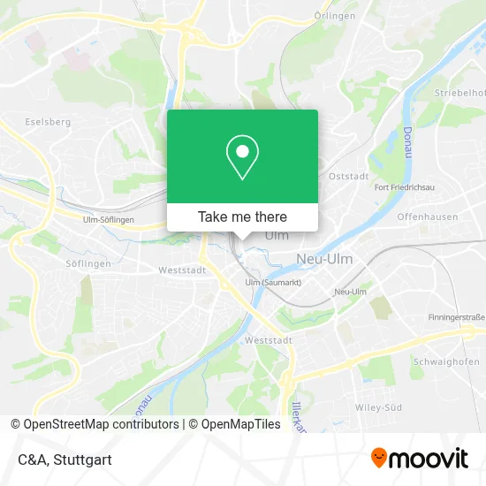 C&A map