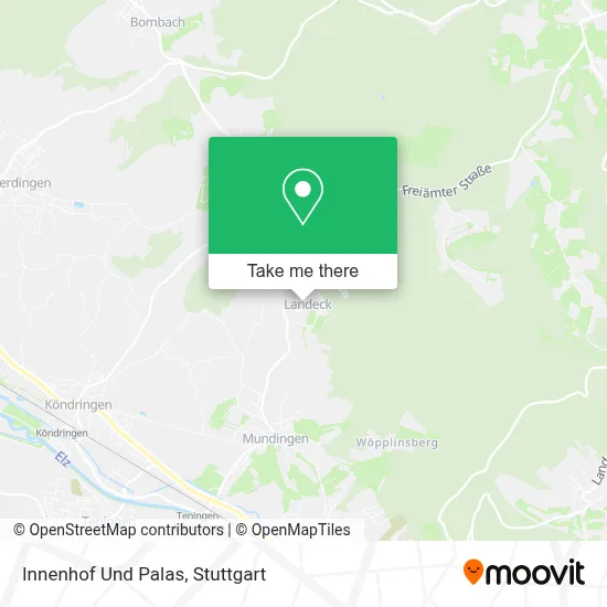 Innenhof Und Palas map