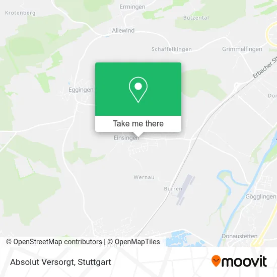Absolut Versorgt map