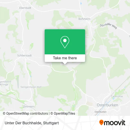 Unter Der Buchhalde map