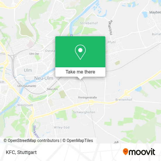 Kfc map