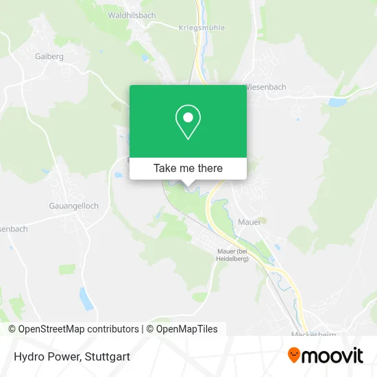 Hydro Power map