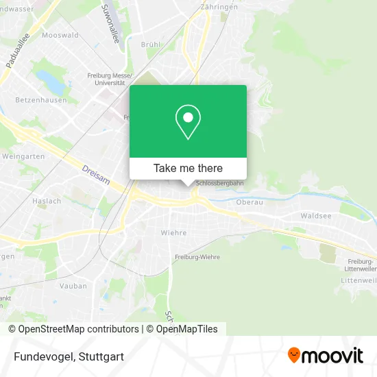 Fundevogel map