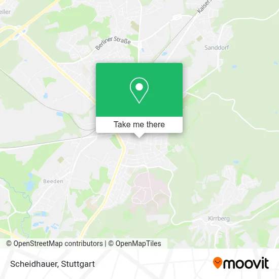 Scheidhauer map