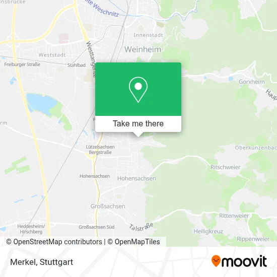 Merkel map