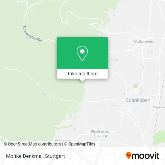 Moltke Denkmal map