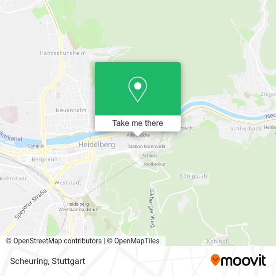 Scheuring map