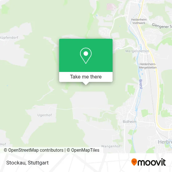 Stockau map