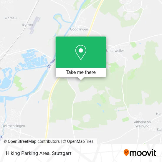 Wanderparkplatz map