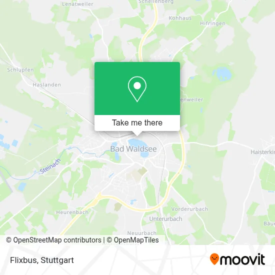 Flixbus map