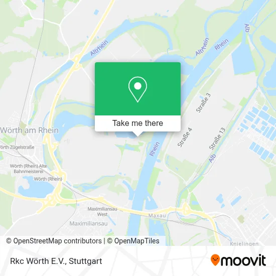 Rkc Wörth E.V. map