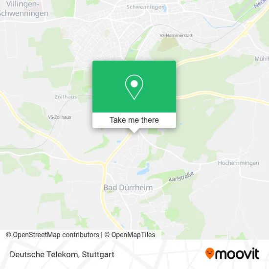Deutsche Telekom map
