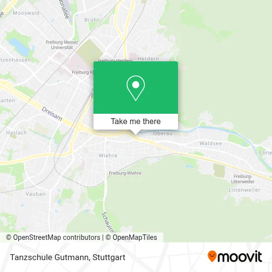 Tanzschule Gutmann map
