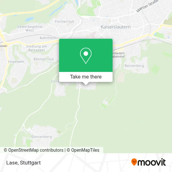 Lase map