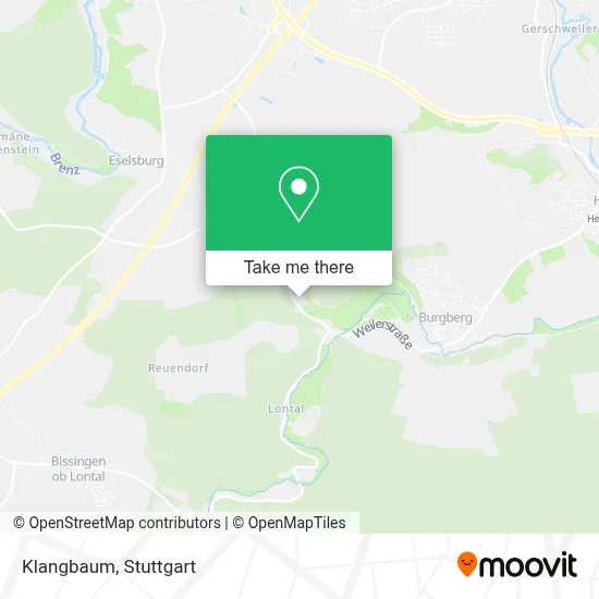 Klangbaum map