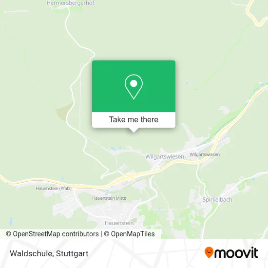 Waldschule map