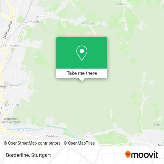 Borderline map