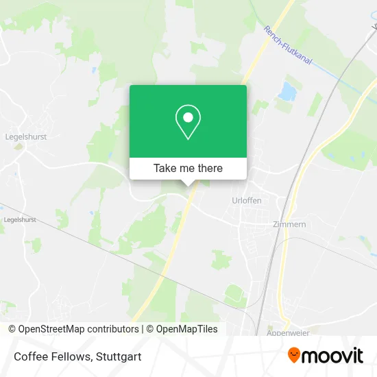 Coffee Fellows map