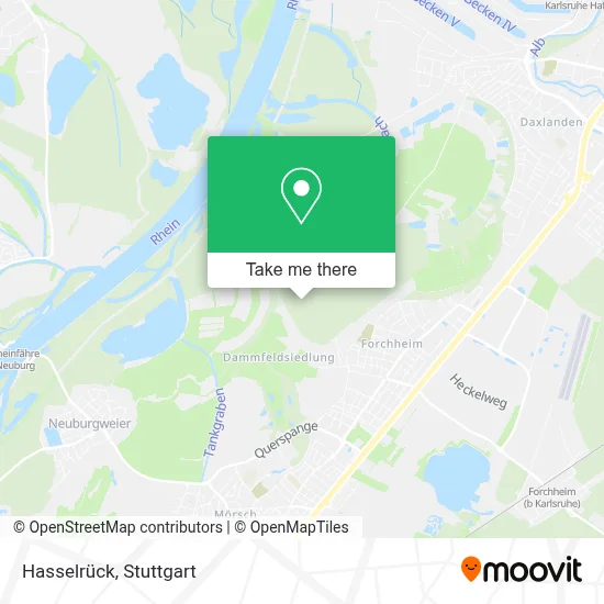 Hasselrück map