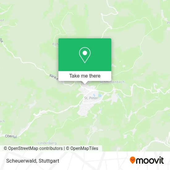 Scheuerwald map