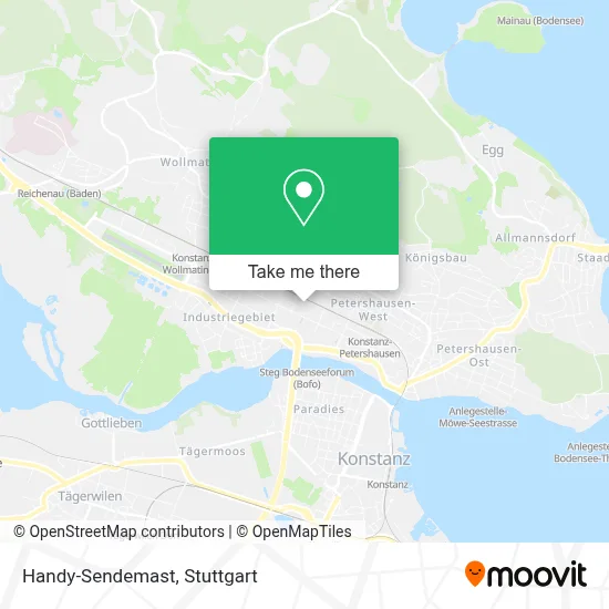 Handy-Sendemast map