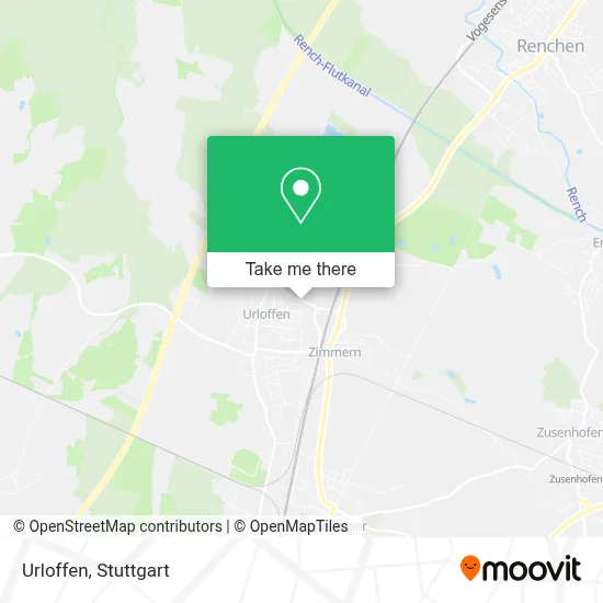 Urloffen map
