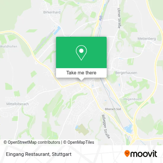 Eingang Restaurant map