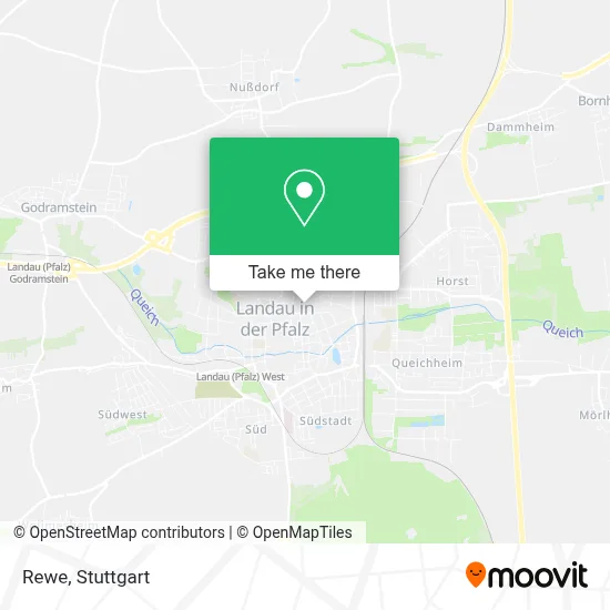 Rewe map