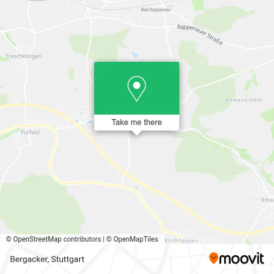 Bergacker map