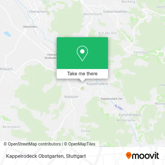 Kappelrodeck Obstgarten map