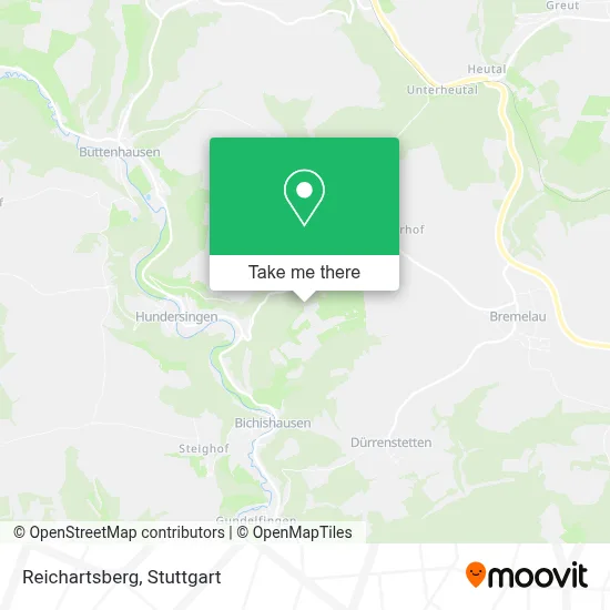 Reichartsberg map