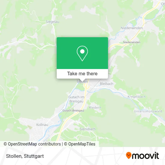 Stollen map