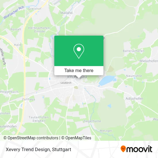 Xevery Trend Design map