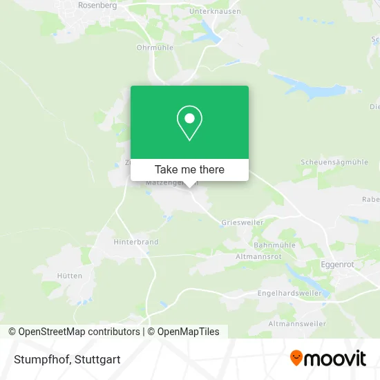 Stumpfhof map
