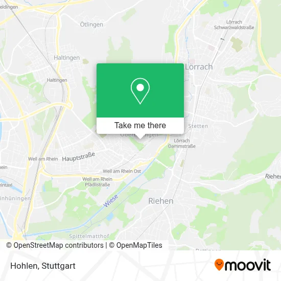 Hohlen map