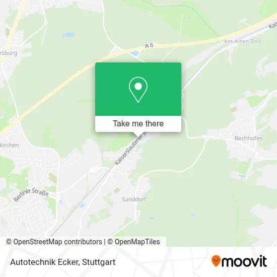 Autotechnik Ecker map