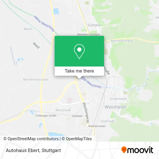 Autohaus Ebert map
